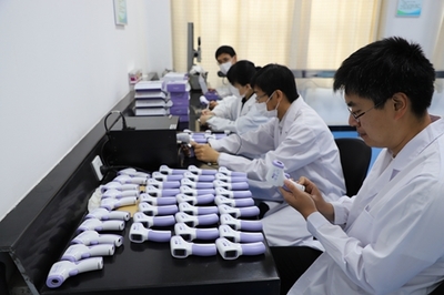 精准护航校园复课 邯郸市市场监管局高效校准1673台红外测温仪